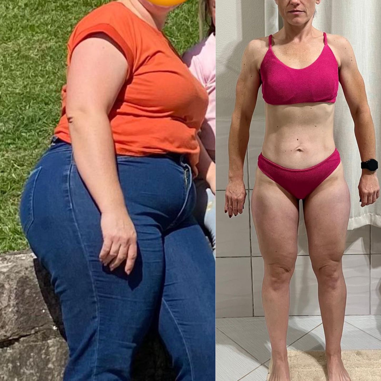 Antes da transformação